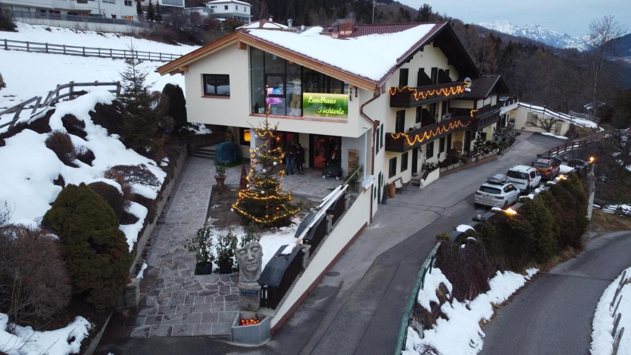 Landhaus Toechterle Apartment Telfes im Stubai Exterior foto